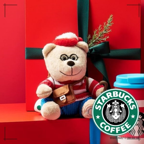 STARBUCKS公式 ベアリスタぬいぐるみ Joyful Wally Bearista Doll