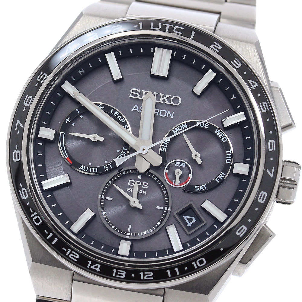 セイコー SEIKO SBXC111/5X53-0BR0 アストロン ネクスター GPS デイデイト ソーラー電波 メンズ 箱・保証書付き_957719【中古】