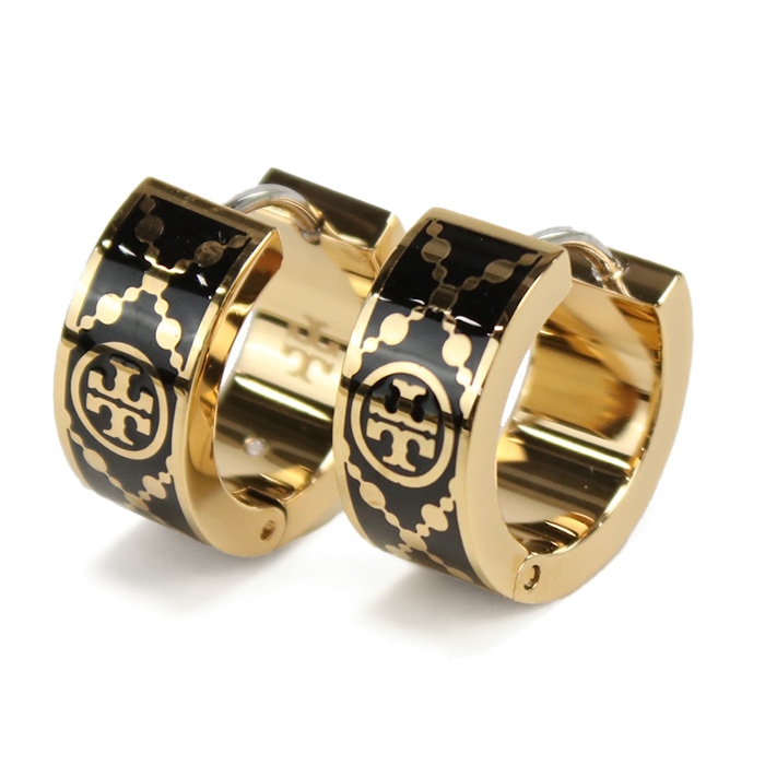 ピアス MILLER T MONOGRAM 157223 720 TORY GOLD ゴールド系 ブラック 16,898円