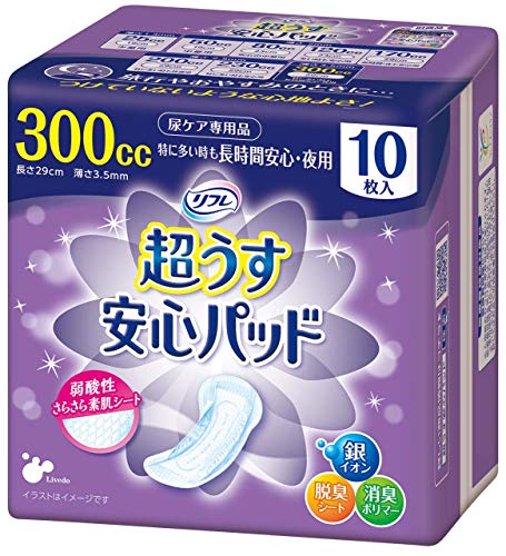 まとめ買いリフレ 安心パッド 300ｃｃ 10枚入×6個
