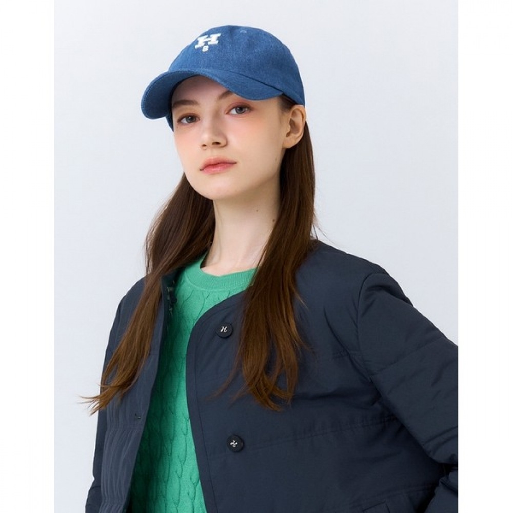 (ヘッジスレディース) 24SS ブルーデニムボールキャップ HSHE4B202B2