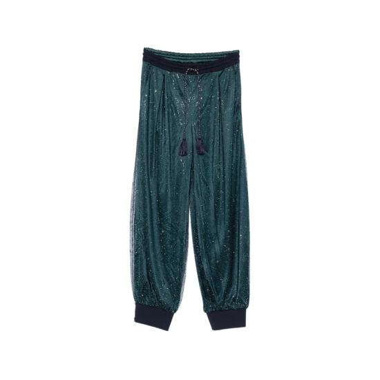GIORGIO ARMANI Women Tapered Pants AF24596 GW004118 UB022 BLUE