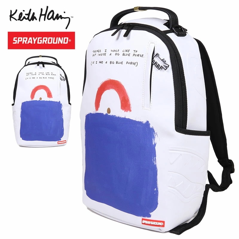 スプレーグラウンド リュックサック SPRAY GROUND キース・ヘリング 大容量 バックパック メンズ レディース ブランド 大きいサイズ おしゃれ 28L