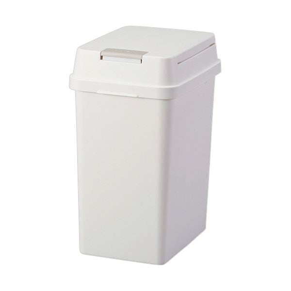 （まとめ） アスベル エバン 密閉プッシュ 20Lホワイト A6009 1台 5セット