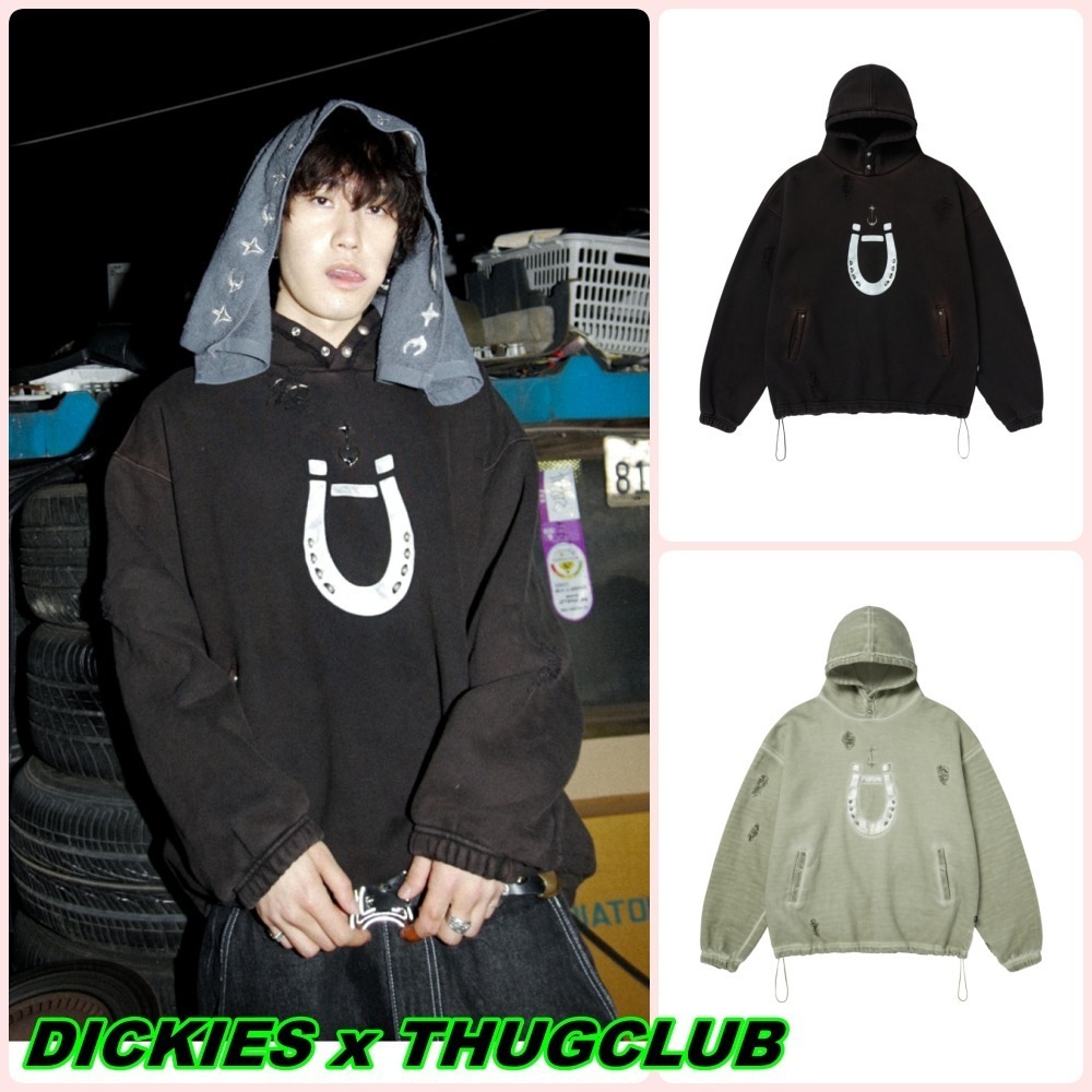 【DICKIES x THUGCLUB】Hoop hoodie