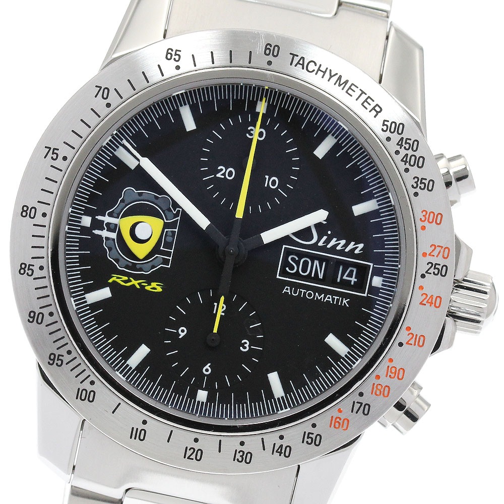ジン Sinn 103 RX-08 LIMITED MAZDA クロノグラフ 自動巻き メンズ 良品 _893935【中古】