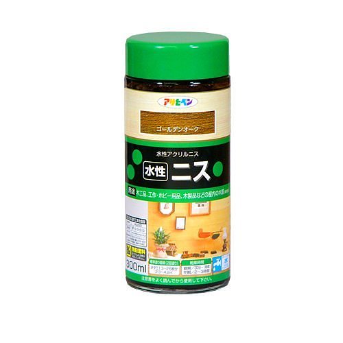 （まとめ買い）水性ニス ゴールデンオーク 300ml [x3] 4,881円