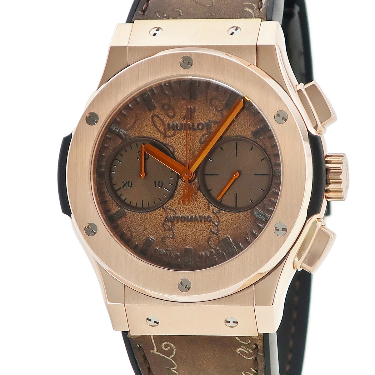 クラシックフュージョン ベルルッティ スクリット キングゴールド 521.OX.0500.VR.BER17 自動巻き メンズ K18 3年保証