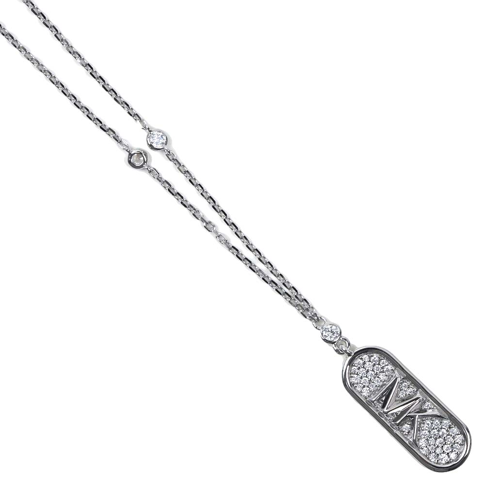 マイケルコース ネックレス ペンダント レディース アクセサリー スターリングシルバー MICHAEL KORS MKC1729CZ040