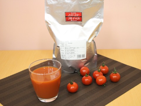 無添加トマトジュース(富山県産フルティカ100％)1kg6個