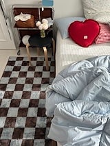 PLUFFY ARCHIVE フラワーガーデンラグ PLUFFY ARCHIVE フラワーガーデンラグ - メルカリ