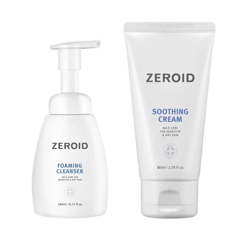 【2種セット】フォーミングクレンザー 240mL + スージングクリーム 80mL