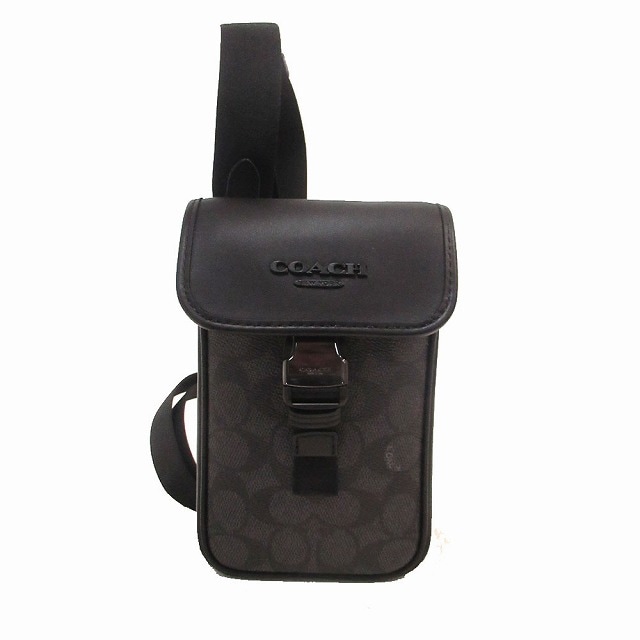 コーチ バッグ COACH アウトレット シグネチャー レーサー フォン クロスボディ ショルダーバッグ 2WAY CTT885 QBMI5
