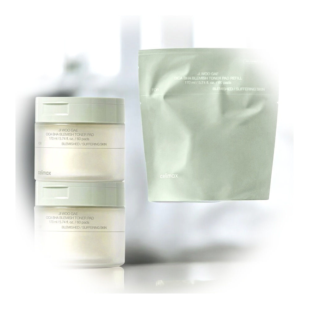 シカ イレイサー パッド60枚×2＋リフィル60枚 [鎮静+跡ケア+時短]