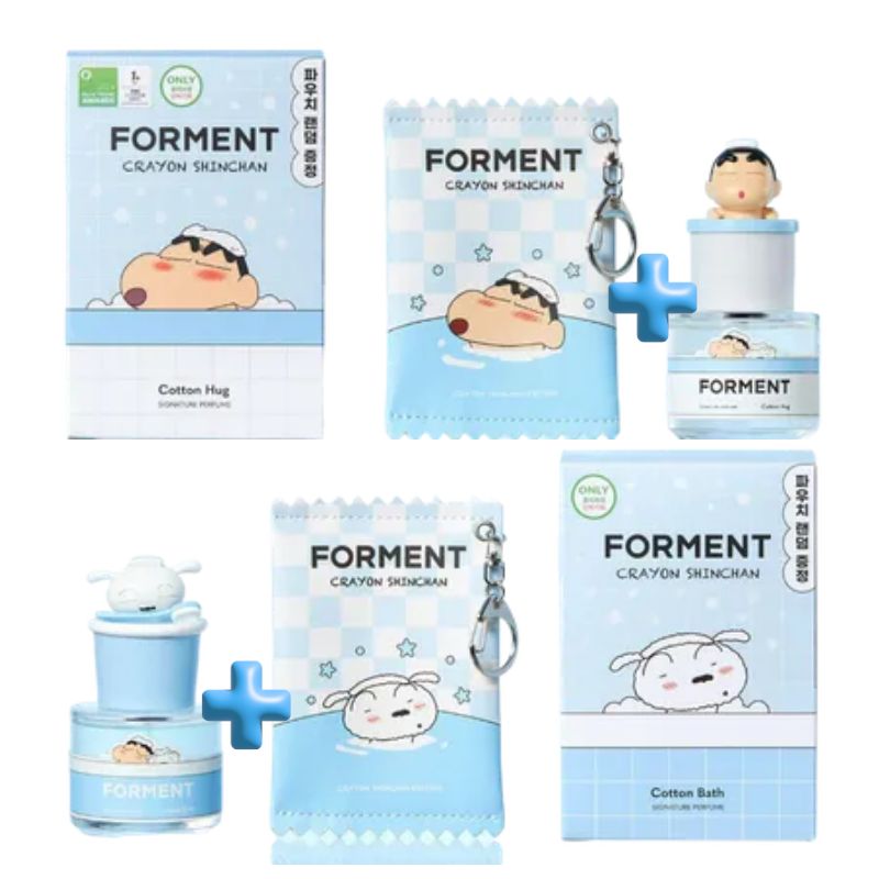 [クレヨンしんちゃん × シロエディション]シグネチャー パフューム 50ml(コットンハグ/コットンメモリー)/しんちゃん/シロ/ 韓国香水/ジョングク香水