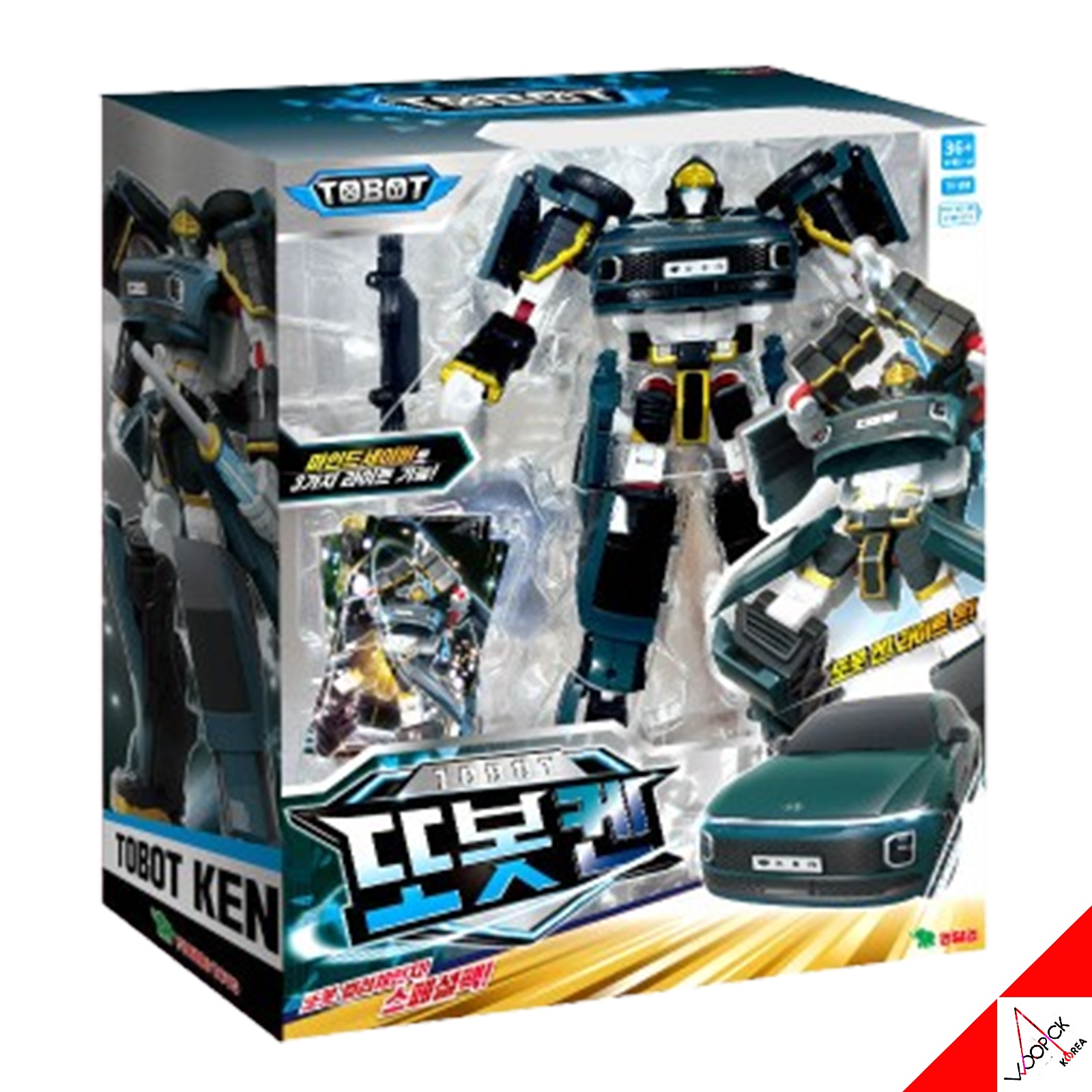 トボット/TOBOT/ケン/カラーチェンジ/スペシャルパック/武器 包含/LED ライト機能/自動車/コアロイド/合体ロボット/変身ロボット/韓国ロボット/KEN/2025/新型