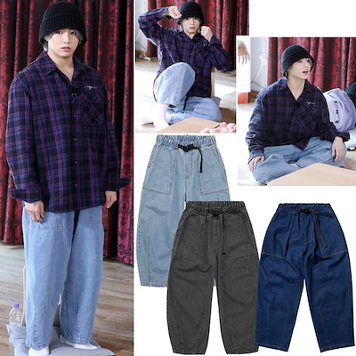MINIMAL BTS JUNGKOOK 着用 Washed Fatigue Balloon Denim Pants MDP105 ...のサムネイル