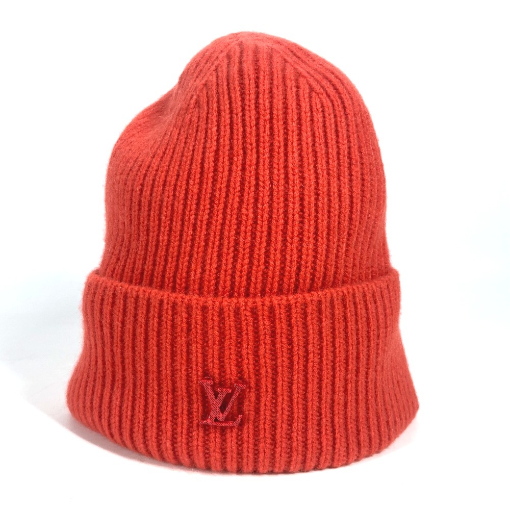 ニット帽 M77949 ビーニー・LV アヘッド. ビーニー 帽子 ニット帽 ニットキャップ カシミヤ レッド