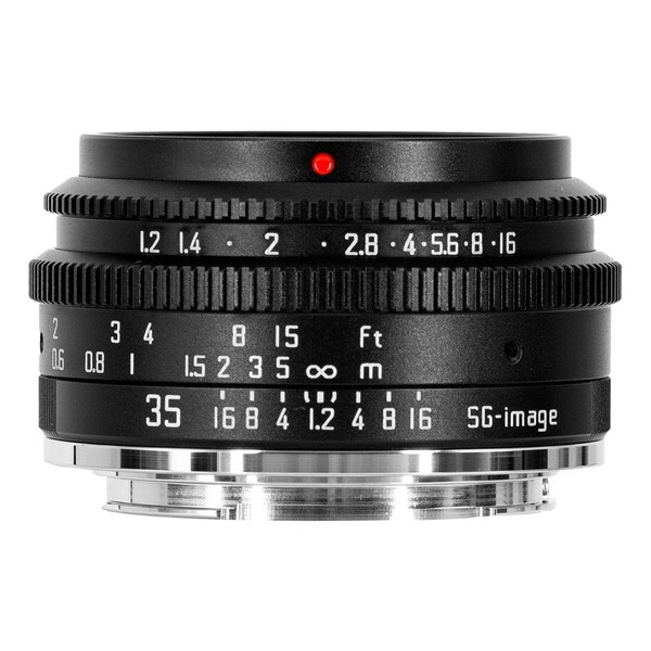 SG-image SG 35mm F1.2 X C ブラック 単焦点レンズ(富士フイルムXマウント)