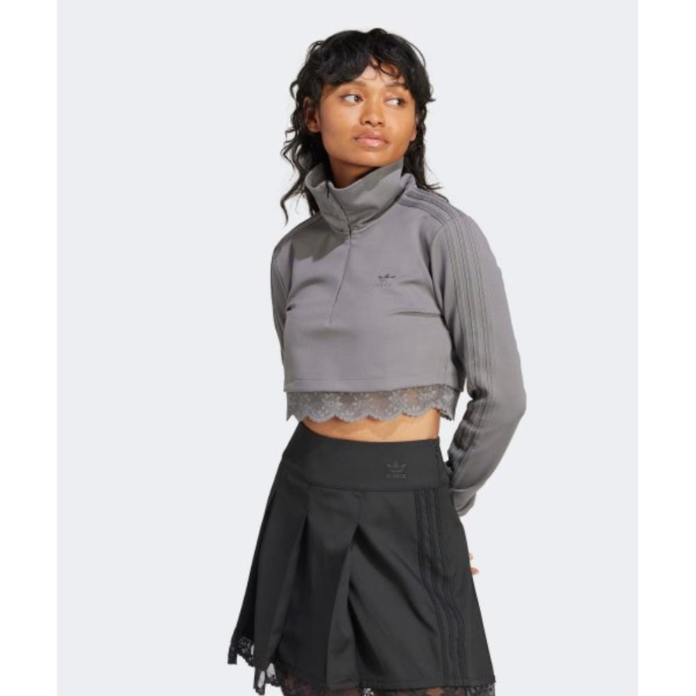 adidas Race Track Half Zip-Up Gray IY9024