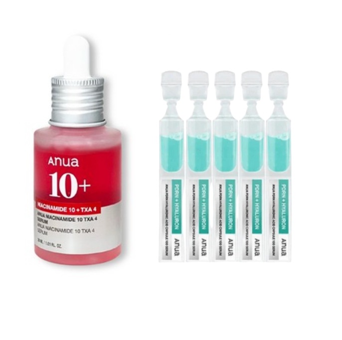 [正規品] PDRN ナイアシンアミド 10 TXA4ダークスポットコレクティングセラム 30ml + 1ml × 5個付き, 企画セット商品