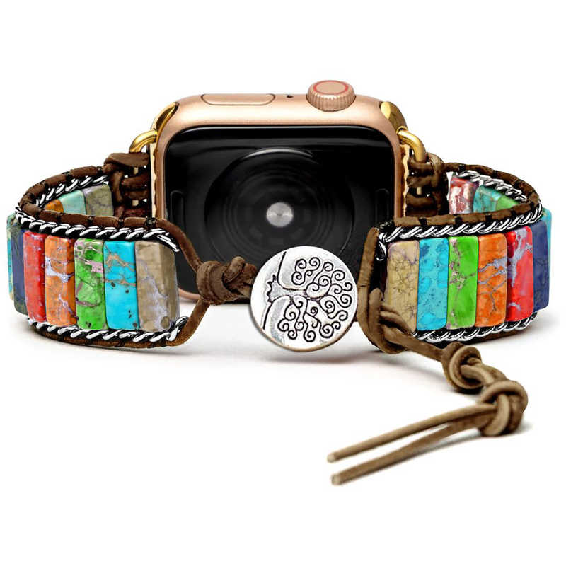 ROA　Apple Watch 38-49mm Lサイズ チャクラ エナジー cape diablo(ケープディアブロ)　CD25121AW