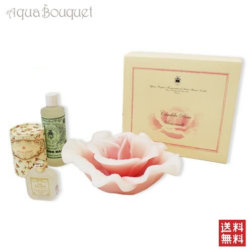 サンタ マリア ノヴェッラ ローズ キャンドル(D33cmxH13cm) (3パーツセット)SANTA MARIA NOVELLA CANDELA ROSA TRE PEZZI