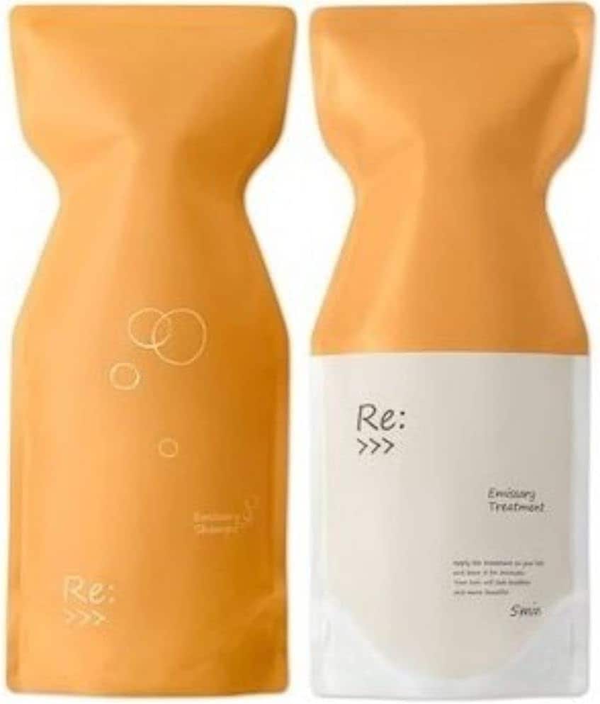 ADJUVANT アジュバン リ:エミサリーシャンプーR 600ml & トリートメントR 600g 詰替用セット