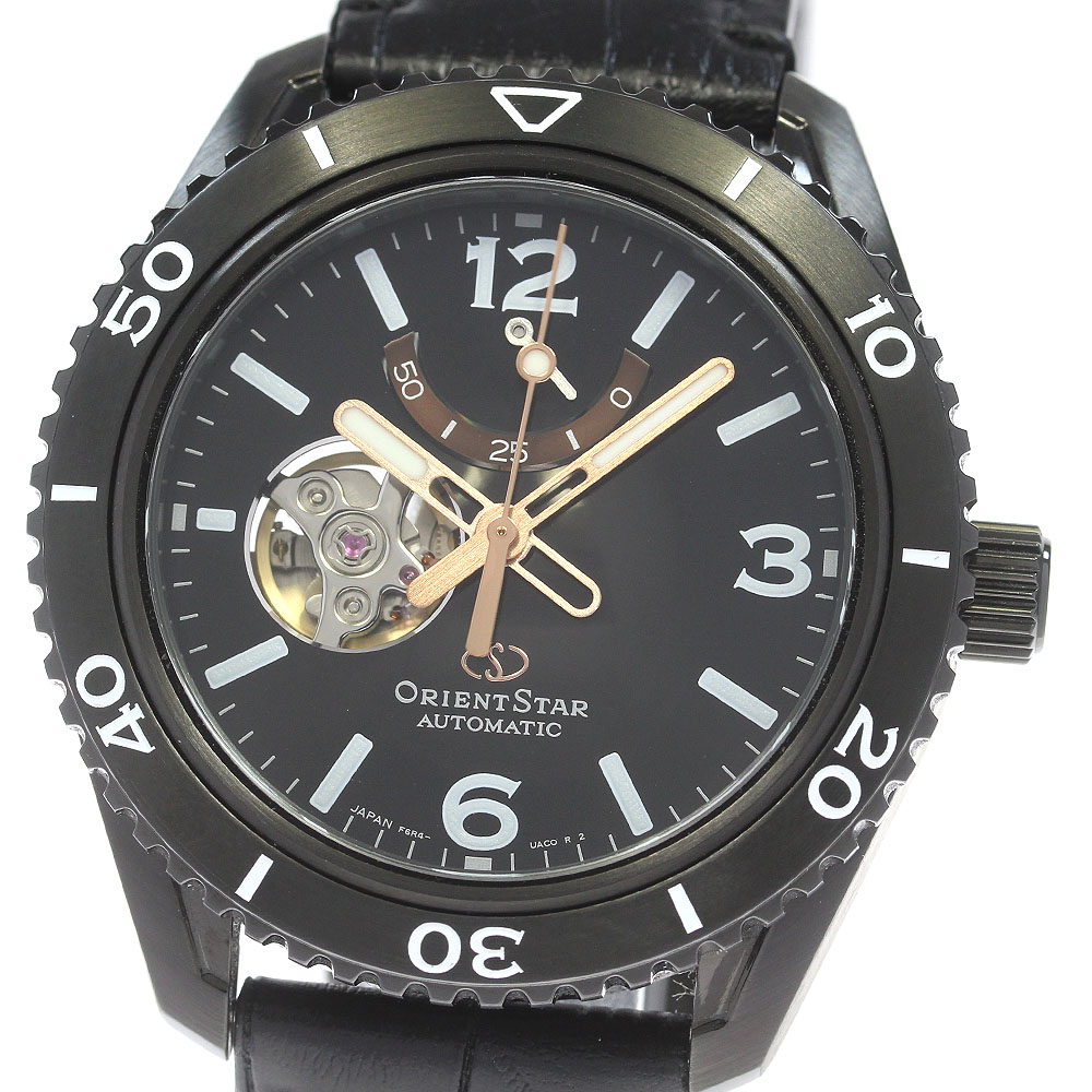 オリエント ORIENT F6R4-UAC0 RK-AT0105B オリエントスター スポーツコレクション セミスケルトンダイバー 自動巻 極美品 箱・保付_829910【中古】