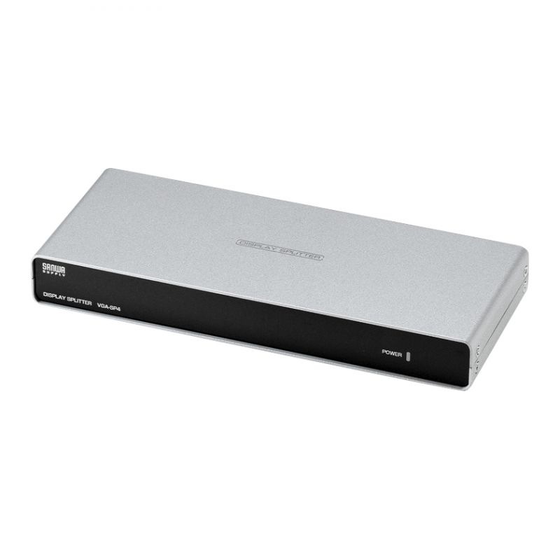 高性能ディスプレイ分配器 4分配 VGA-SP4