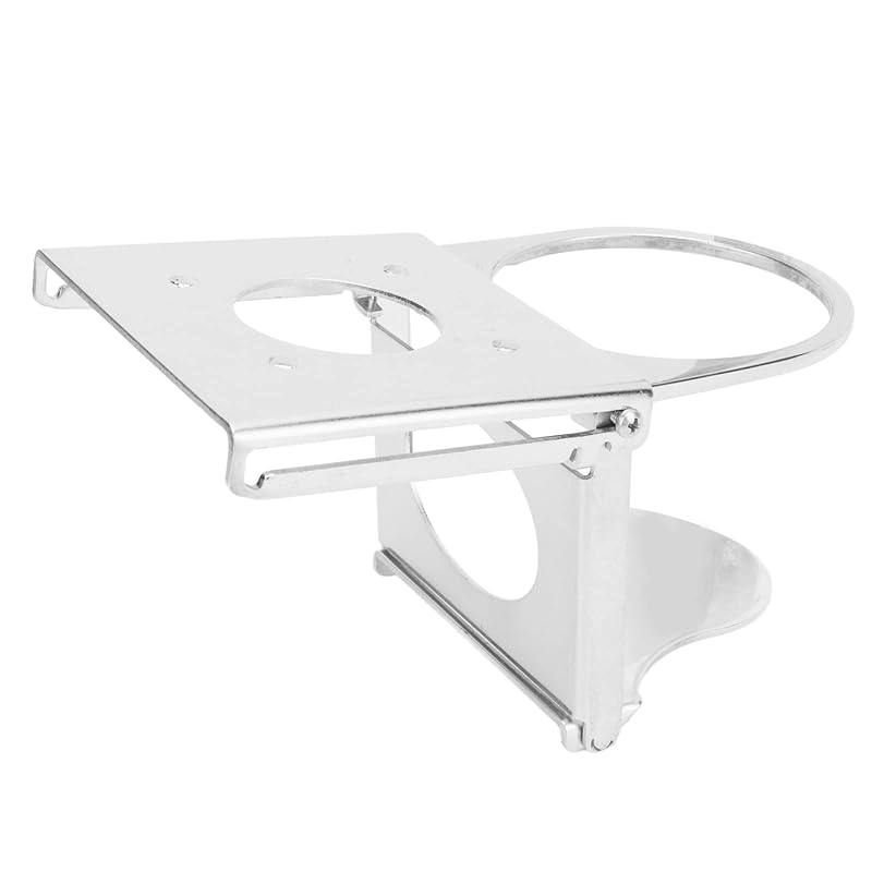 ポップアップRVカップホルダースプリング操作簡単な取り付け304ステンレス鋼折りたたみ式ドリンクホルダー)ヨット用)