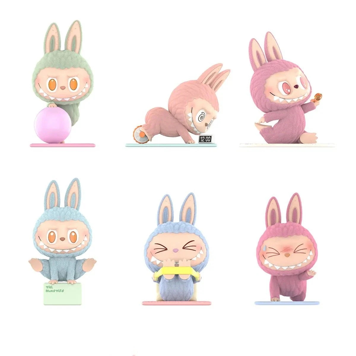 公式正規品POP MART LABUBU THE MONSTERS Lazy Yoga らふぶブラインドボックス ガチャポン