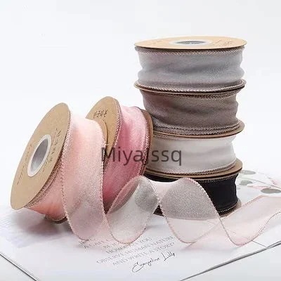 リボンラッピングフラワーパッキングテープサプライリボンラッピングフラワーリボンラッピングギフトフラワ