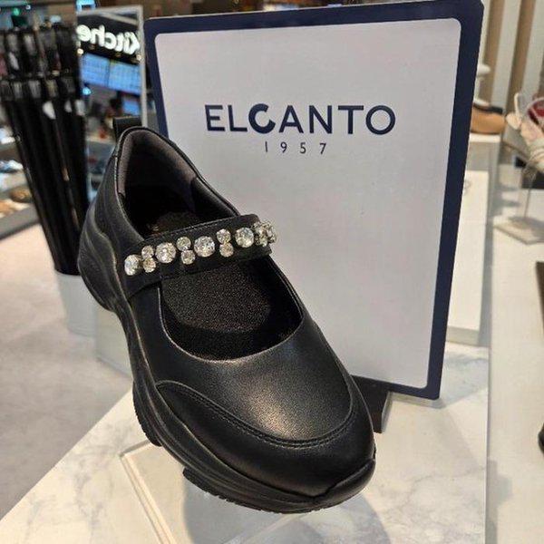 HC06 女性 牛革 超軽量 ワイルドチャン ジュエルバンド スニーカー LCWC14U513 (41109521)