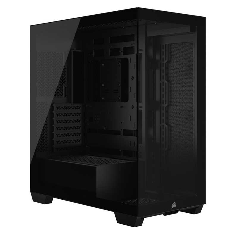 コルセア　CORSAIR　3500X Tempered Glass Mid-Tower -Black-　CC-9011276-WW