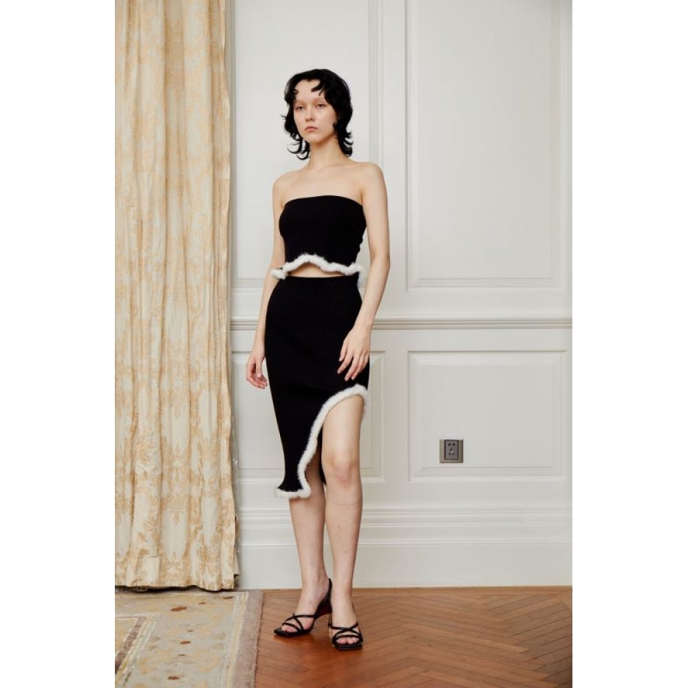 オッドッドレディースリッピングファートリムスカート ODTD-AWCC2085