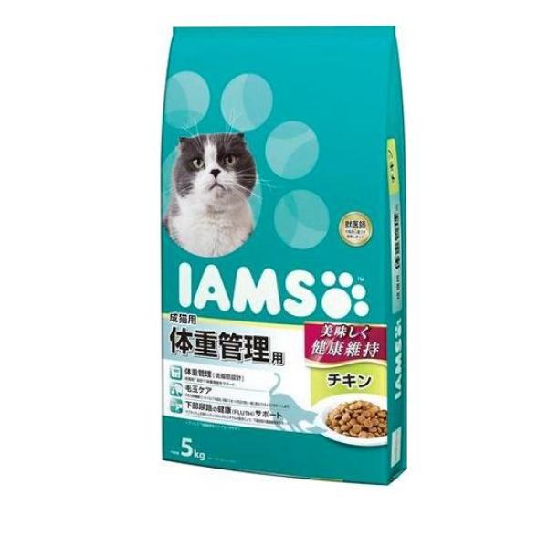 アイムス(IAMS) キャットフード 成猫用 体重管理用 チキン 5kg
