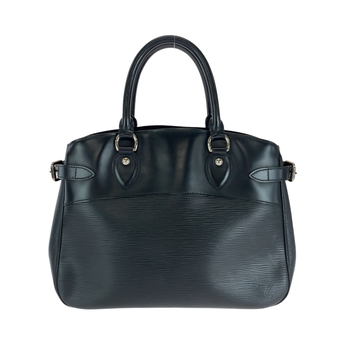 美品 エピ パッシィPM ブラック 黒 シルバー金具 エピレザー M59262 ハンドバッグ トートバッグ ショルダーバッグ レディース 501445