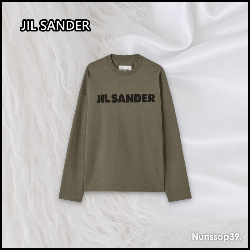 JIL SANDER J22GC0136 J20215 312 ロゴ コットン Tシャツ