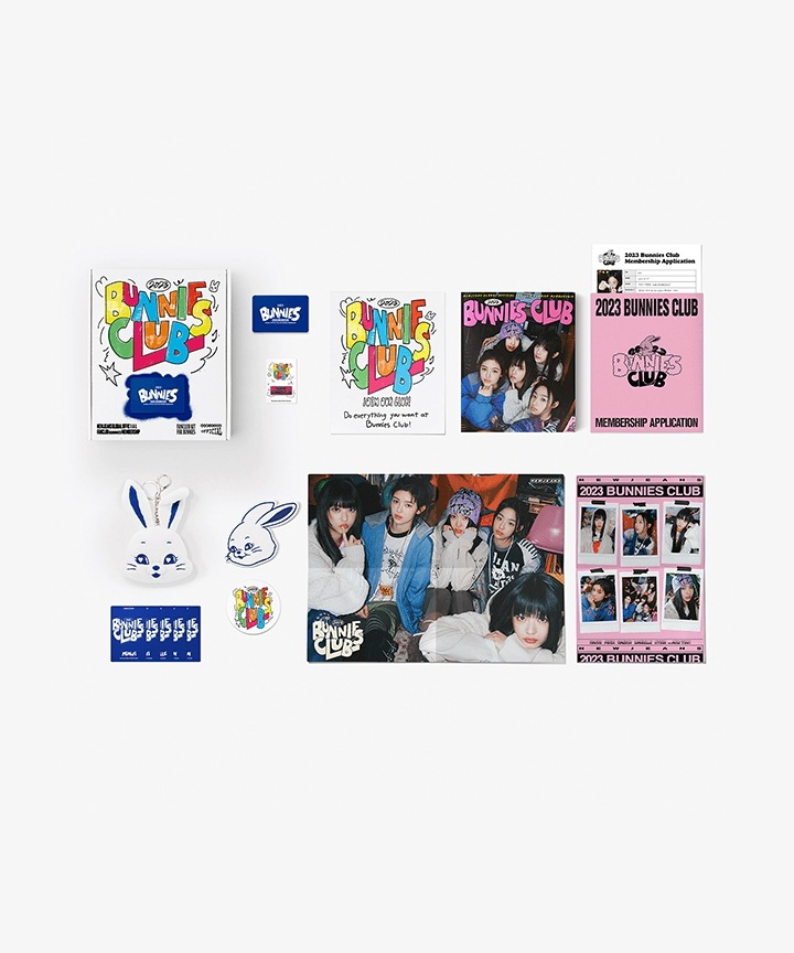 NewJeans Bunnies MEMBERSHIP KIT (Tokki Edition)