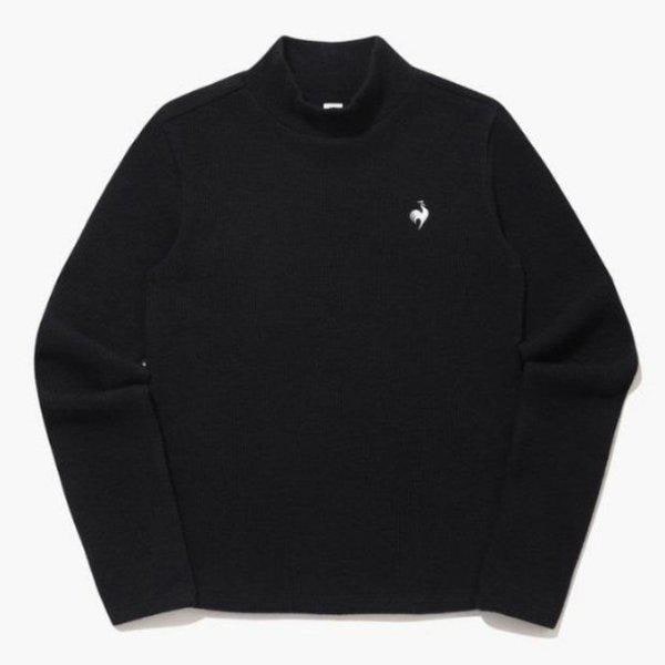 長袖Tシャツ JQS QP422ORLN1-BLK 女性用ウィンターニット風長袖Tシャツ / BLACK