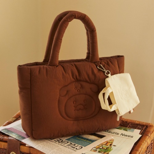 フルーピーフレンズパディングトートバッグ_チュンシク