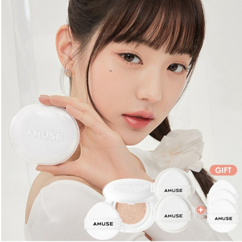 [パフ3P贈呈][本品+詰め替え2ea] セラミック スキン パーフェクター クッションセット SPF 40PA++
