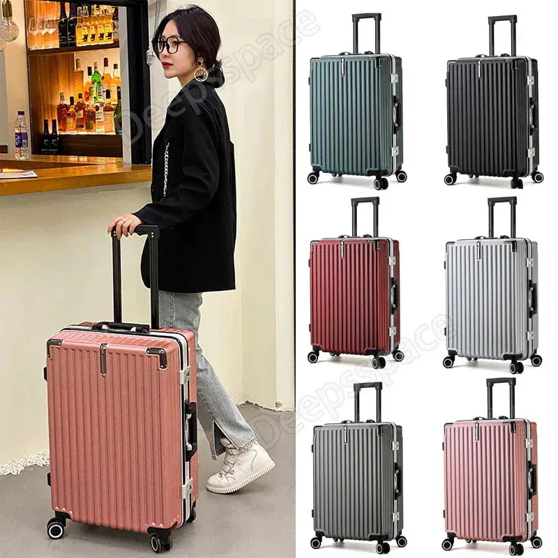 アルミフレーム かわいい キャリーケース 旅行カバン スーツケース おしゃれ 新品機内持ち込み キャリーバッグ 旅行 学生旅行 韓国 軽量 キャリーケース