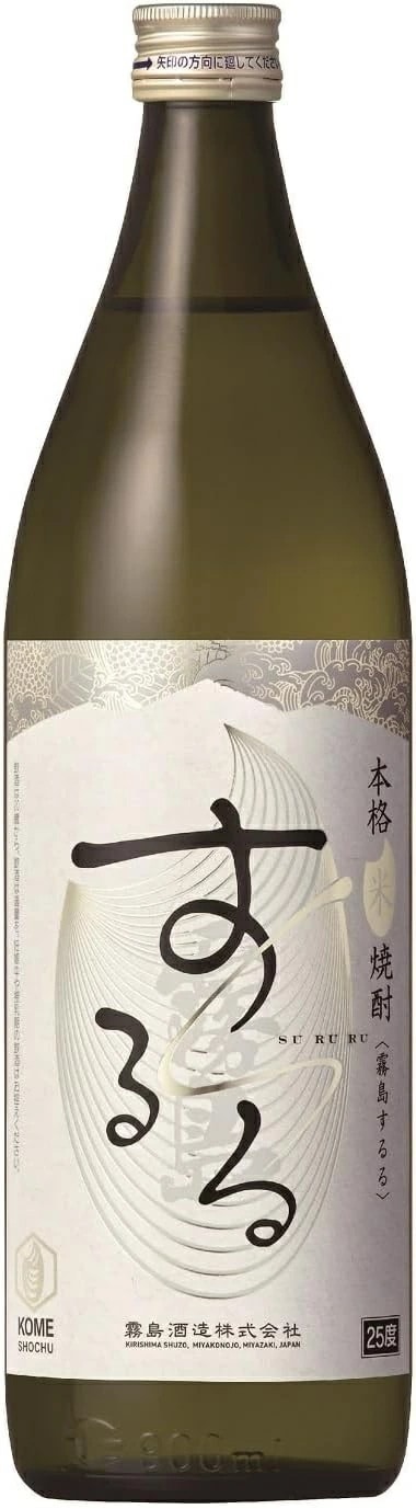 【送料無料】霧島酒造 米焼酎 霧島するる 25度 900ml1ケース/12本【北海道沖縄県東北四国九州地方は必ず送料がかかります】