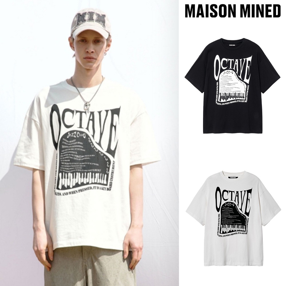 【MAISON MINED】 OCTAVE HALF T