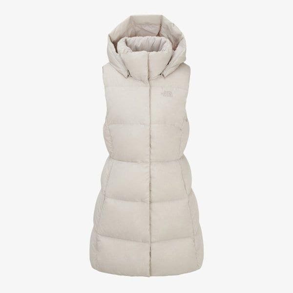 【公式】NV1DR90B 女性クラウドダウンベスト（RDS）CREAM BEIGE