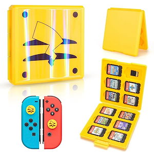 Dlseego Switch ゲームカードケース ニンテンドー スイッチカード 収納ケース 12枚スイッチカード 12枚SDカードケース switch ソフトケース ゲームカードポケット 携帯便利 耐