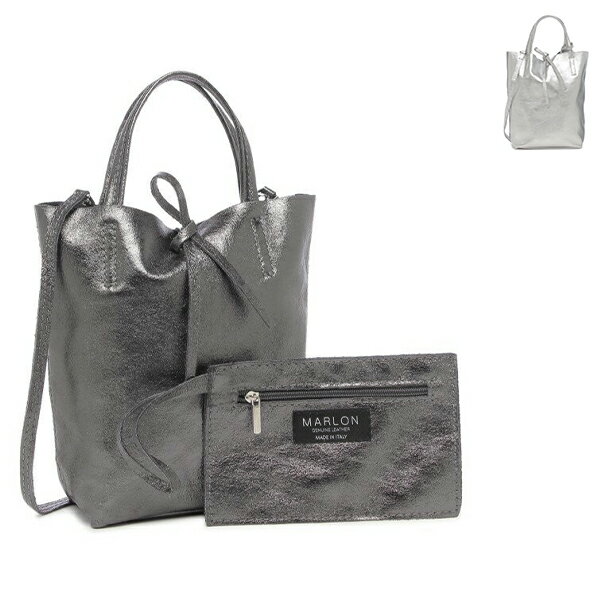 ハンドバッグ ショルダーバッグ レディース BS0006 SHOPPER MINI LAMINATO SILVER 2WAY ラメ