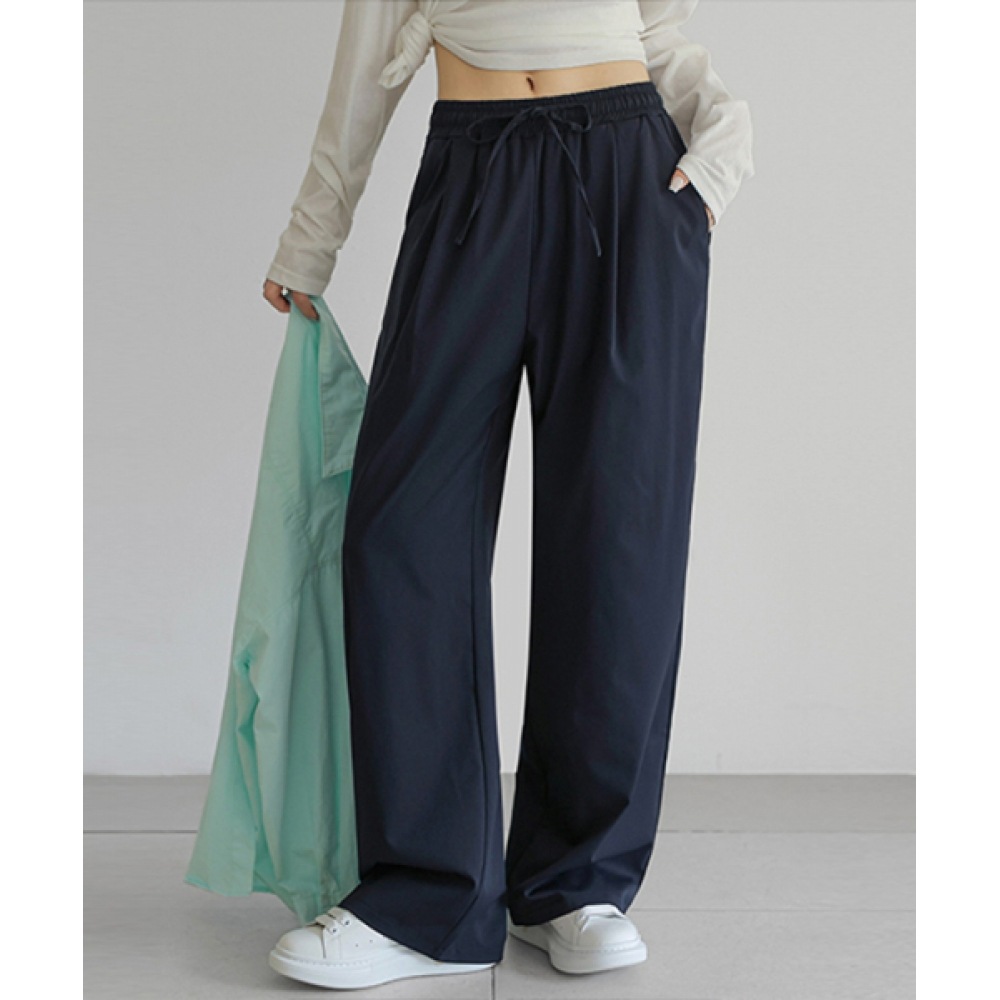 フレンチシックエトモンワイドバンディングスラックス